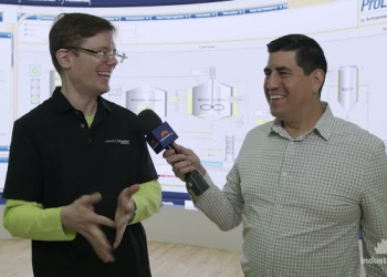 Dominik Schneider of ProLeiT Interviewed at Automate 2025